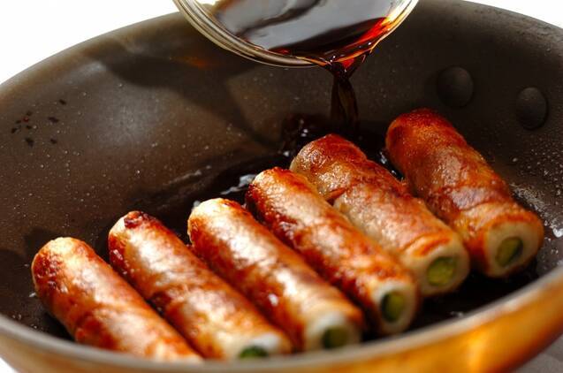 ちくわキュウリの肉巻きの作り方の手順4