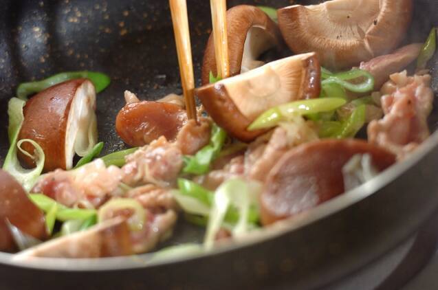 厚揚げと豚肉の練りみそ炒めの作り方の手順4