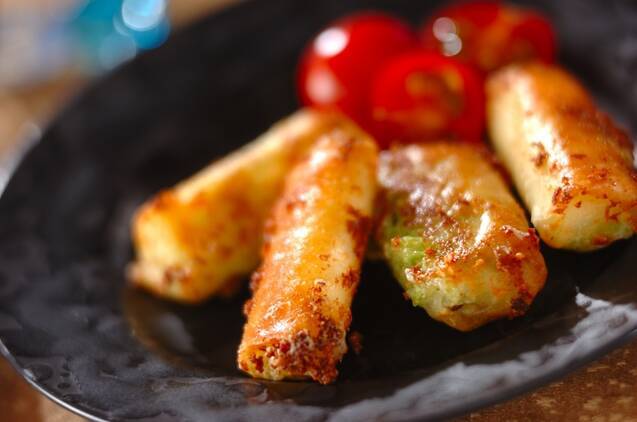 セロリの春巻き