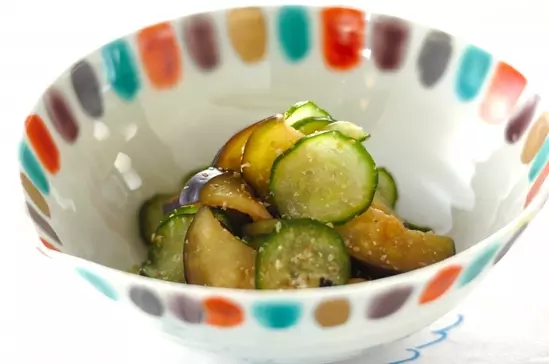 ナスとキュウリの塩もみ 副菜 レシピ 作り方 E レシピ 料理のプロが作る簡単レシピ