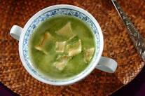 スパイシーホウレン草ポタージュ