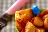 チーズのパン粉焼き