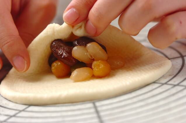 豆パンの作り方の手順8