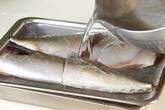 サバのみそ煮の下準備1