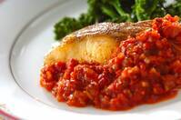 鯛のトマトソースソテー