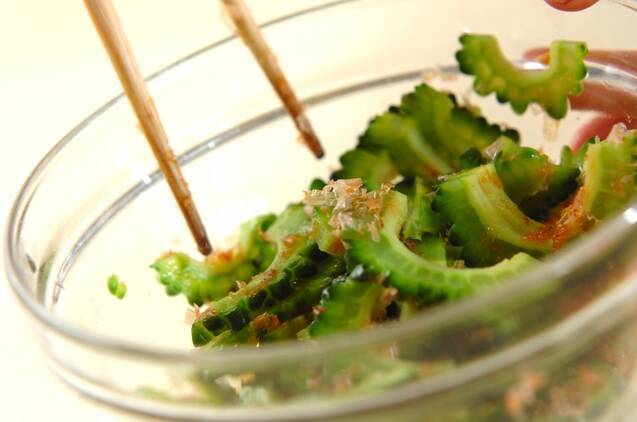 ゴーヤのサッパリお浸しの作り方の手順4