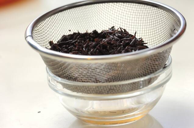 ヒジキのユズコショウマヨ和えの作り方の手順1