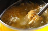 湯葉の白みそ汁の作り方3