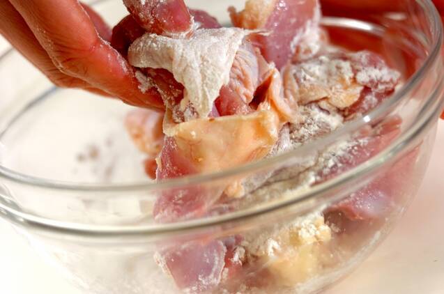 鶏もも肉の照り焼き丼の作り方の手順1