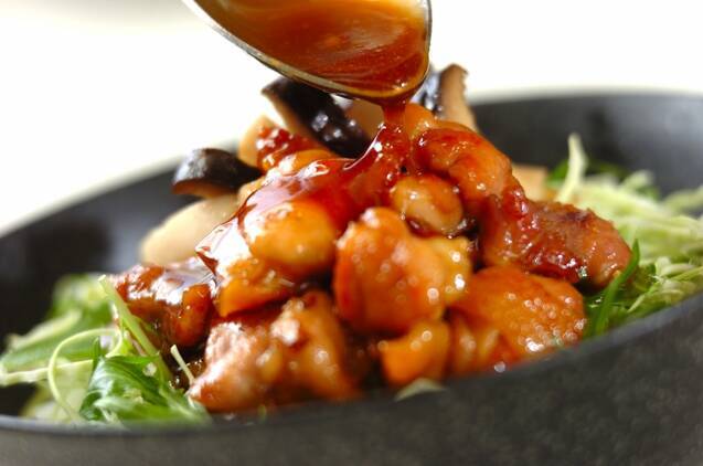 鶏もも肉の照り焼き丼の作り方の手順7