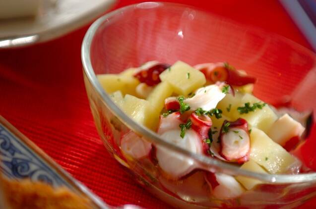 タコとジャガイモのマリネ