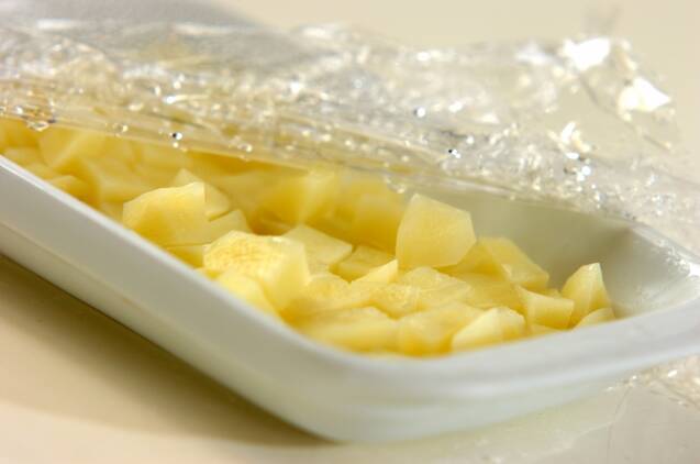 タコとジャガイモのマリネの作り方の手順2