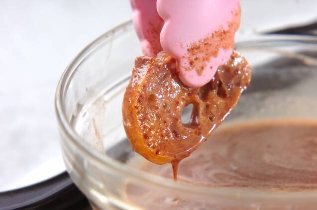 材料３つでできる！バレンタインチョコラスクの作り方の手順4