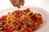 夏野菜のトマトソーススパゲティーの作り方5