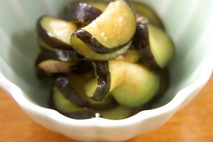 ナスのからし和え