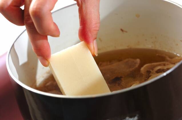 鴨だし雑煮の作り方の手順3