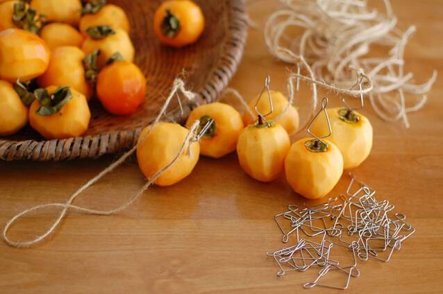 自家製干し柿の作り方の手順4