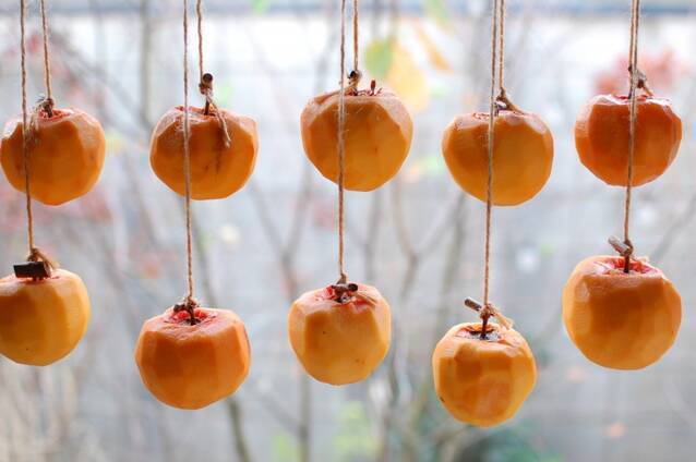 自家製干し柿の作り方の手順6