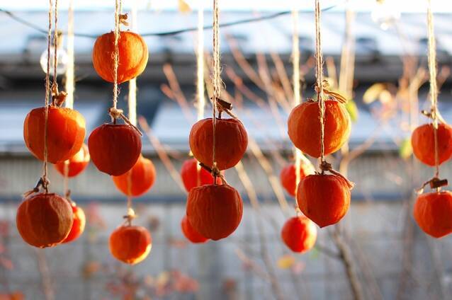 自家製干し柿の作り方の手順7