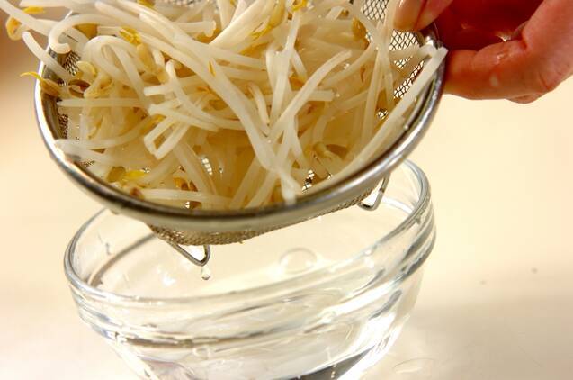 モヤシチーズキムチの作り方の手順3