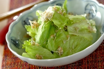 レタスのサラダ
