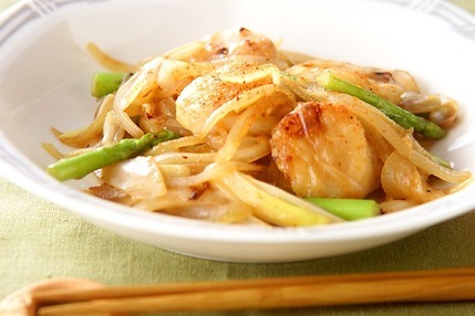 ホタテの炒め物