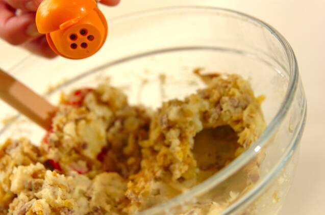 春キャベツのカレー風味コロッケの作り方の手順6