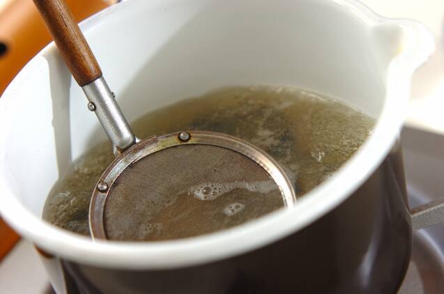 シジミのみそ汁の作り方の手順2