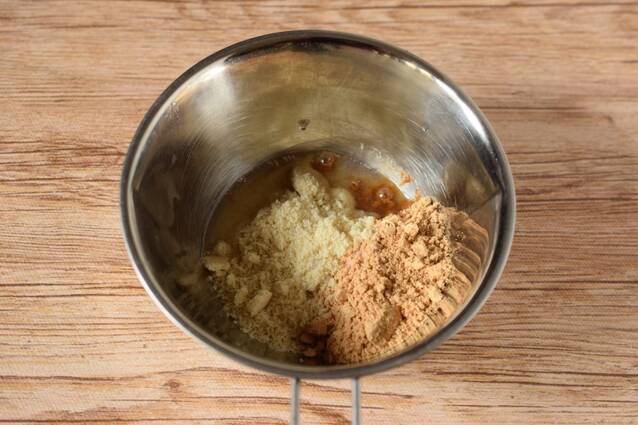 乳製品不使用！レーズンとナッツの酒粕アイスの作り方の手順3