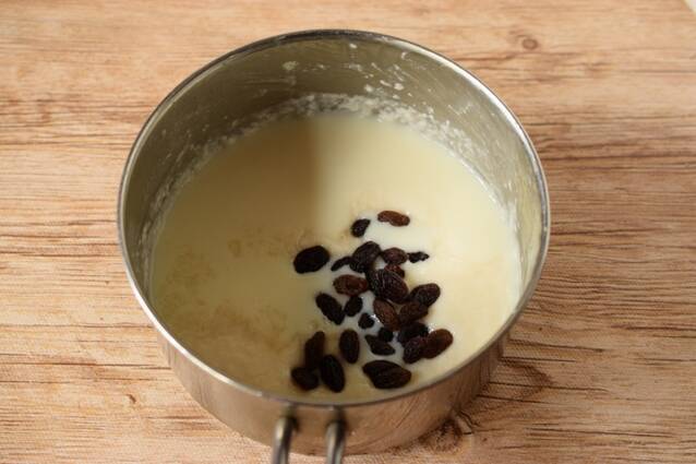 乳製品不使用！レーズンとナッツの酒粕アイスの作り方の手順6