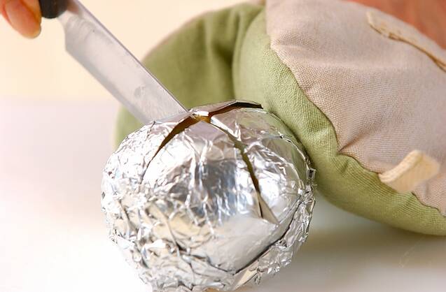 ベイクドポテトの作り方の手順4