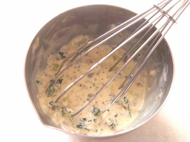 蒸し鶏と野菜のレムラードソースの作り方の手順4