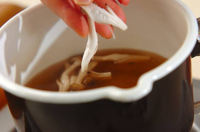 温かい ひやむぎのお吸い物 何度でも食べたくなるの作り方の手順2