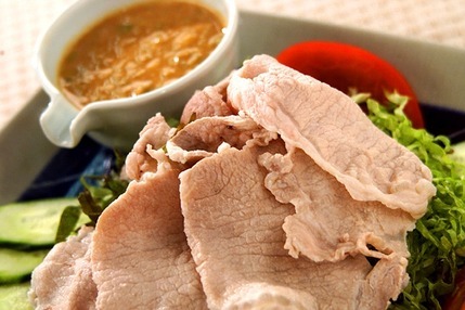 冷しゃぶ・白ゴマソース