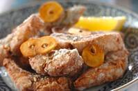 サクサク！ニンニクの香りが食欲そそる サバの竜田揚げ