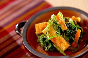 ホウレン草のピーナッツ和え