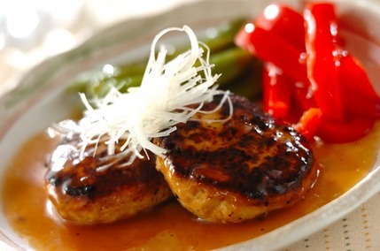 あっさり和風豆腐ハンバーグ