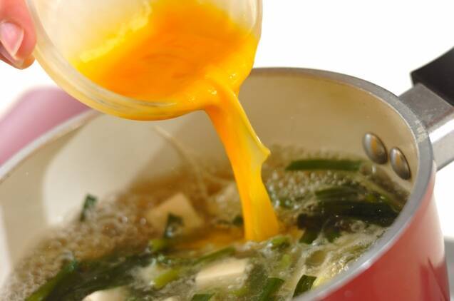 豆腐のサンラータンの作り方の手順3