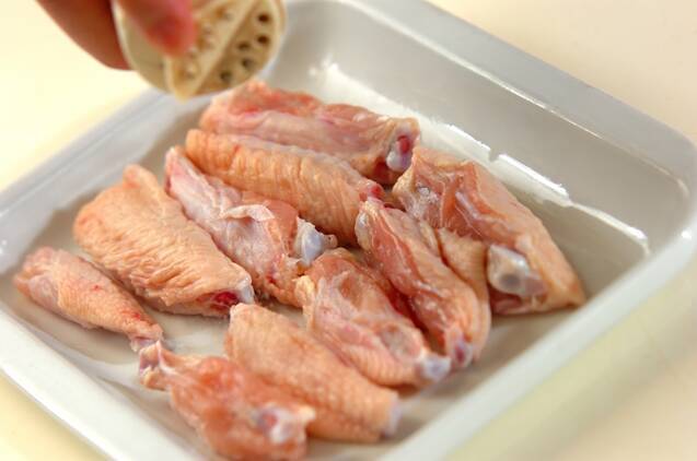 鶏手羽中の塩焼きの作り方の手順4