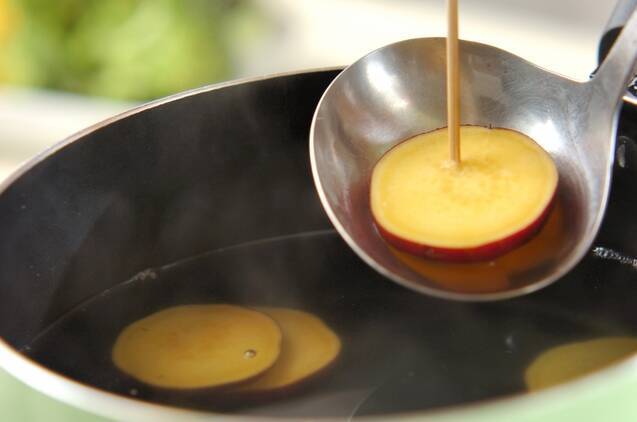 長芋と豆乳のシチュー　玄米ターメリックピラフ添えの献立の作り方の手順6