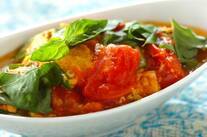 オクラとトマトの炒め煮