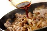 豚肉とキノコの甘辛マスタード炒めの作り方3