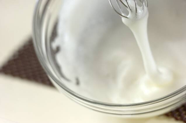 ホワイトアスパラのムース・マヨネーズの作り方の手順3