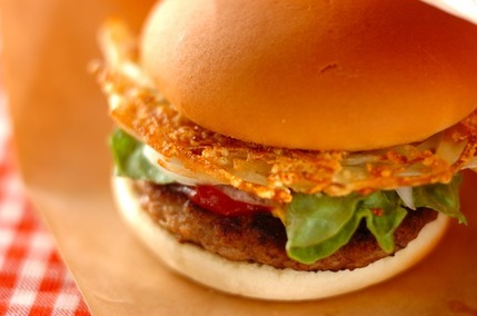 カリカリポテトハンバーガー
