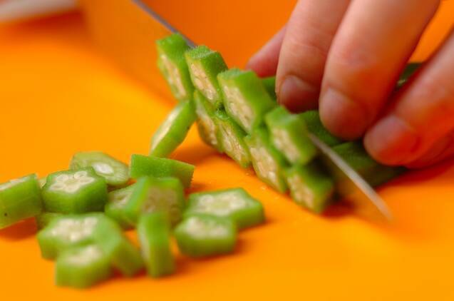 焼きナスとツナの冷たいみそ汁の作り方の手順3