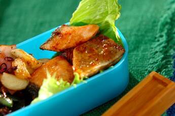 鮭のオイスターマヨネーズ焼き