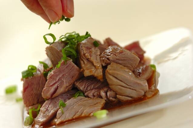 ゆでマグロのたっぷり香味ダレの作り方の手順4