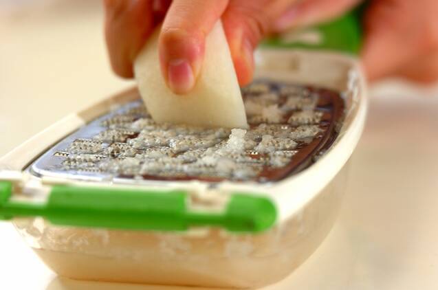 梨サイダーの作り方の手順1