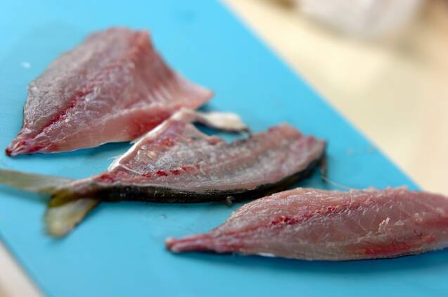 アジフライのフレッシュトマトソースの作り方の手順1