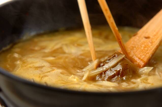 本格！ホタテのスパイシーバターカレーの作り方の手順4